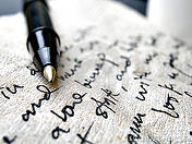 handwriting brown napkin 3196109