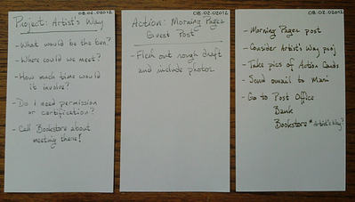 How I Do My Morning Pages Action Cards System-featured