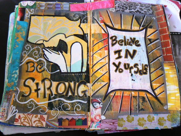 Art Journaling for Creativity and Confidence