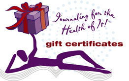 Journaling Gift Certificates