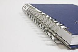 spiral notebook