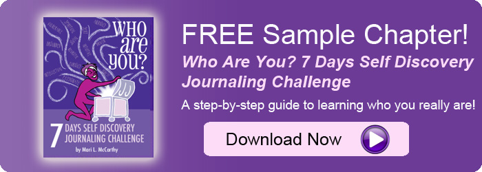 Journaling Who Are You Blog Banner