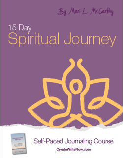 15 Day Spiritual Journey - Self Paced Journaling Course - eBook Cover