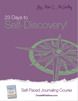 23 Days to Self-Discovery - Self Paced Journaling Course - eBook Cover