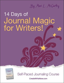14 Days of Journal Magic for Writers - Self Paced Journaling Course