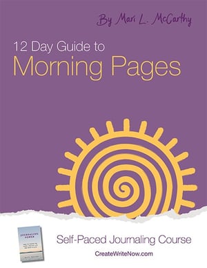 12 Day Guide to Morning Pages - Self-Paced Journaling Course - eBook Cover