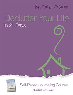 Declutter Your Life in 21 Days - Self-Paced Journaling Course - eBook Cover