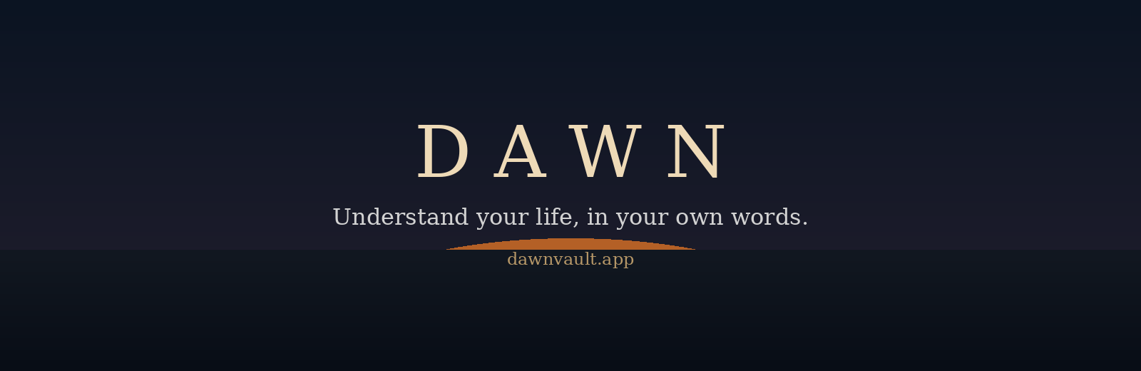 Why I Built DAWN at 20